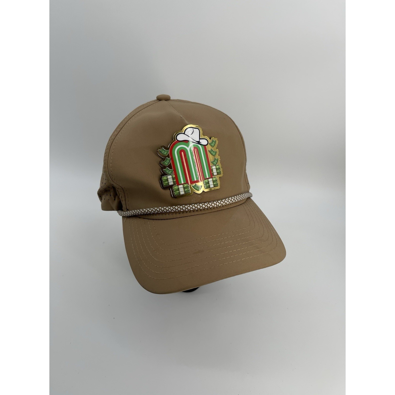 Team Mexico Fitted Hat New Era 59fifty Official Tan Black